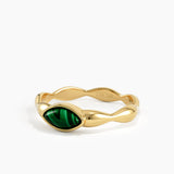 Enamel Marquise Statement Ring