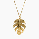 Palm Leaf Necklace