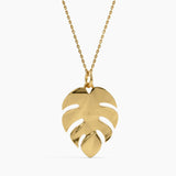 Palm Leaf Necklace