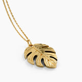 Palm Leaf Necklace