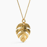 Palm Leaf Necklace