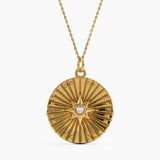 Gold Starburst Necklace