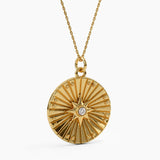Gold Starburst Necklace