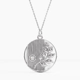 Leaf Medallion Necklace