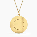 Zodiac Disc Necklace
