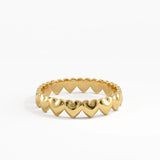 Heart Vermeil Ring