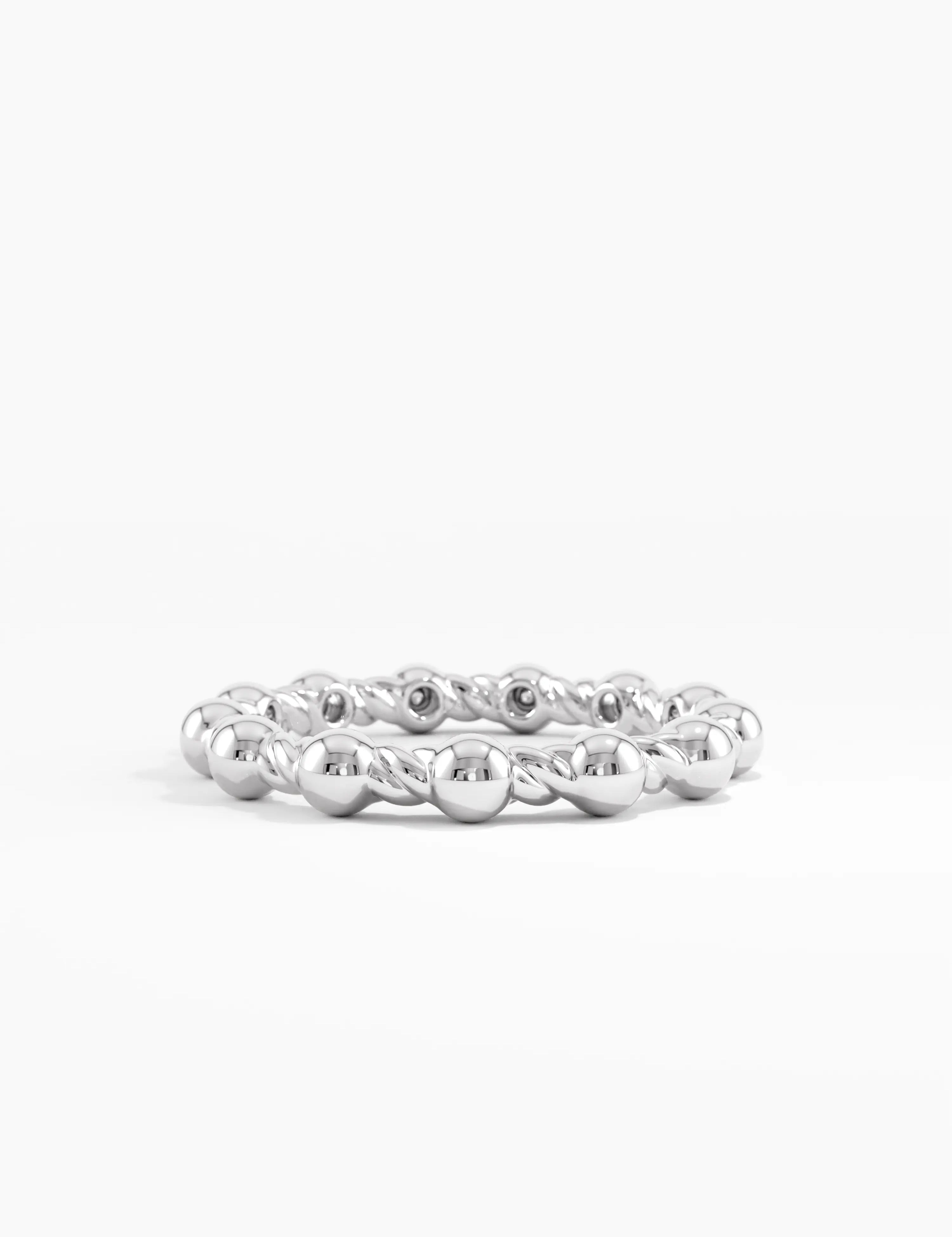 Beaded Vermeil Ring