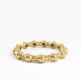 Beaded Vermeil Ring