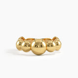 Bumpy Vermeil Ring