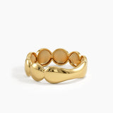 Vermeil Circles Ring