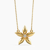 Flower Vermeil Necklace