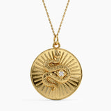 Snake Vermeil Necklace