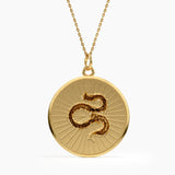 Snake Vermeil Necklace