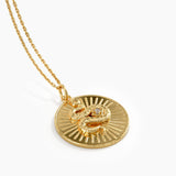 Snake Vermeil Necklace