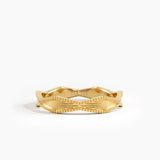 Vintage Wedding Band, solid gold ring | DiaFifth