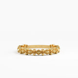 Art Deco Stacking Ring, solid gold ring | DiaFifth