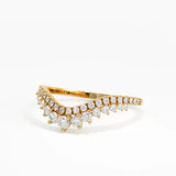 Pave Curve Ring
