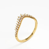 Pave Curve Ring