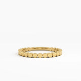 Dot Stacking Ring, solid gold ring | DiaFifth