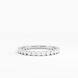Dot Stacking Ring, solid gold ring, view 7 | DiaFifth