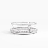 Pave Fidget Ring, solid gold ring, view 7 | DiaFifth