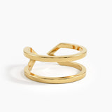 Open Arrow Statement Ring, solid gold ring, view 8 | DiaFifth