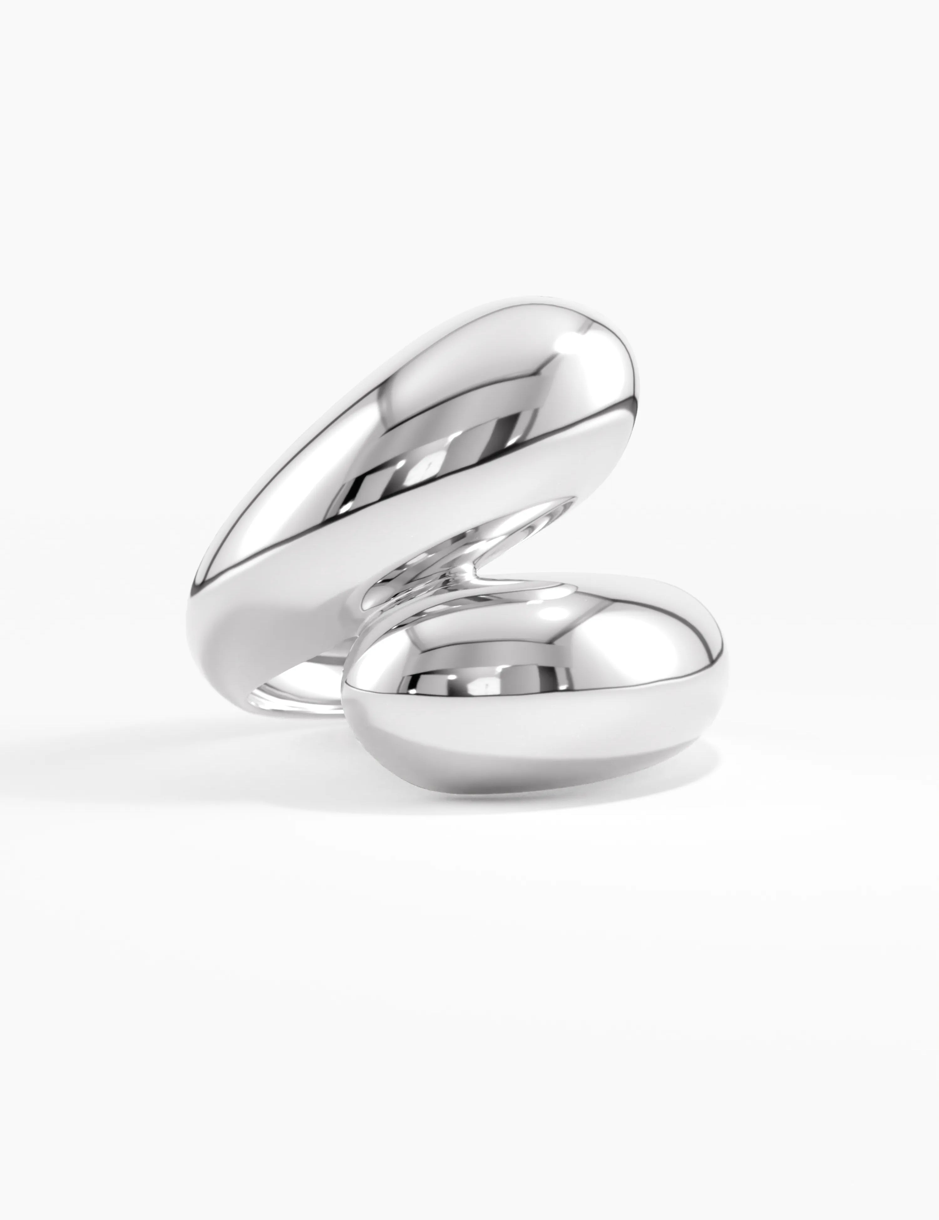 Wrap Around Statement Ring, solid gold ring, view 7 | DiaFifth