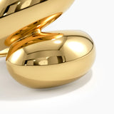 Wrap Around Statement Ring, solid gold ring, view 2 | DiaFifth