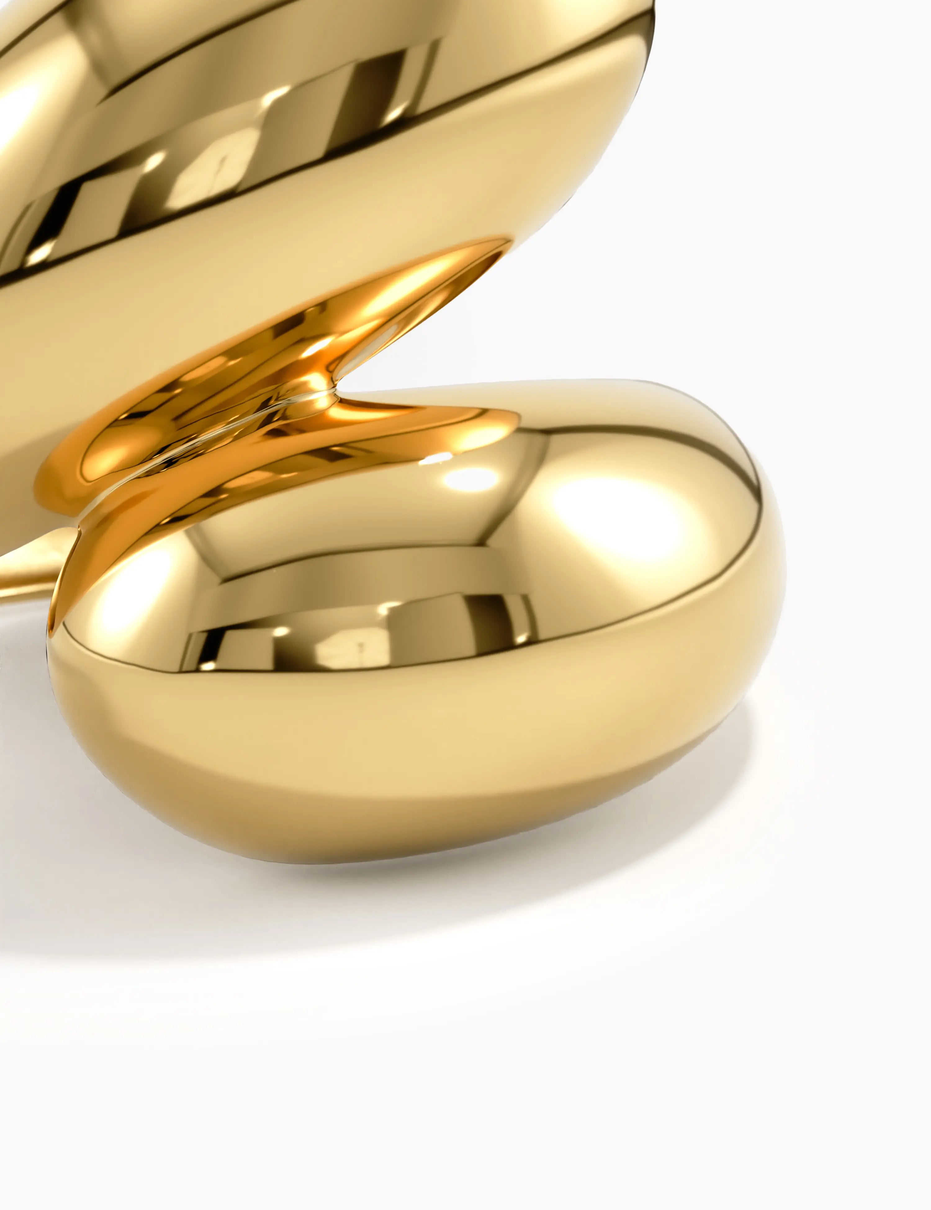 Wrap Around Statement Ring, solid gold ring, view 2 | DiaFifth