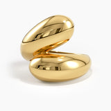 Wrap Around Statement Ring, solid gold ring, view 4 | DiaFifth