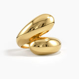 Wrap Around Statement Ring, solid gold ring | DiaFifth
