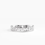 Scattered Diamond Ring, solid gold ring, view 7 | DiaFifth