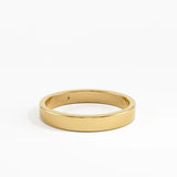 Starburst Wedding Band, solid gold ring, view 4 | DiaFifth