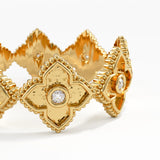 Quatrefoil Statement Ring, solid gold ring, view 2 | DiaFifth