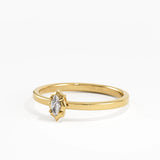 Marquise Solitaire Ring, solid gold ring, view 8 | DiaFifth