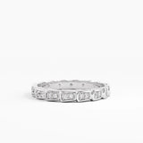 Eternity Wedding Band, solid gold ring, view 7 | DiaFifth