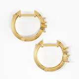 Textured Hoop Earrings