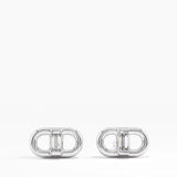 Baguette Stud Earring, solid gold earrings, view 4 | DiaFifth