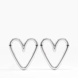 Heart Stud Earrings