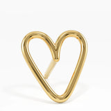 Heart Stud Earrings