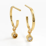 Solo Hoop Studs