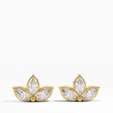 Marquise Stud Earrings