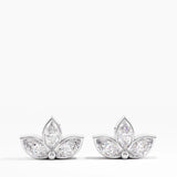 Marquise Stud Earrings