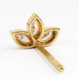 Marquise Stud Earrings