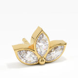 Marquise Stud Earrings
