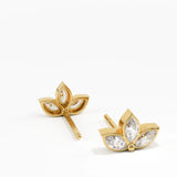 Marquise Stud Earrings