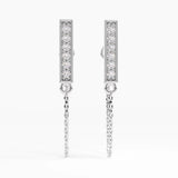 Bar Stud Earrings