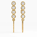 Dangling Chain Earrings