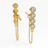 Dangling Chain Earrings