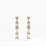Baguette Threader Earrings